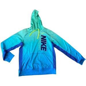 Nike Sweatshirt Mens Sz S‎ Multicolor Just Do It Hoodie Pullover Sweater